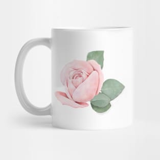 Pink Rose Art Mug